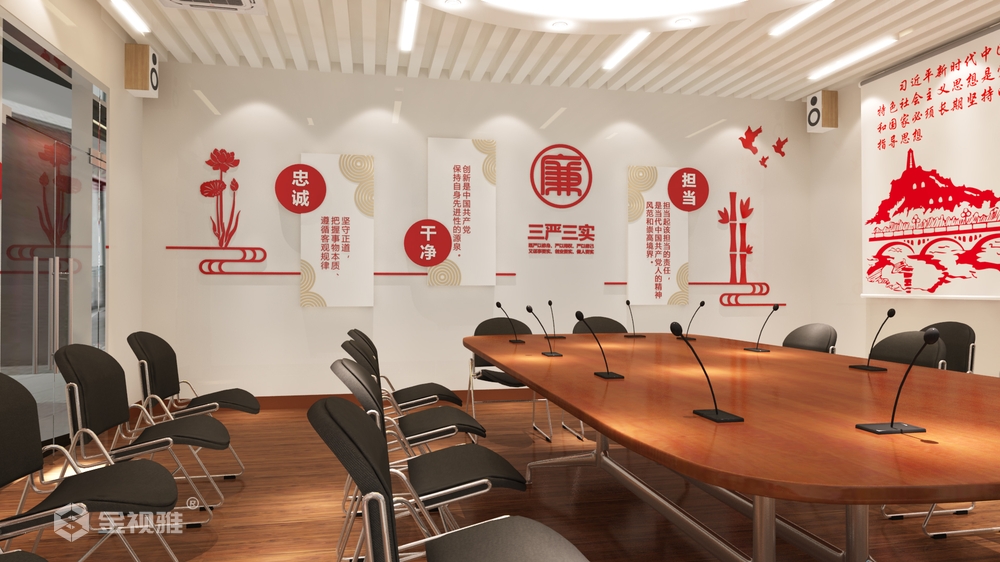 济南企业文化墙内容设计图片_文化墙设计制作公司